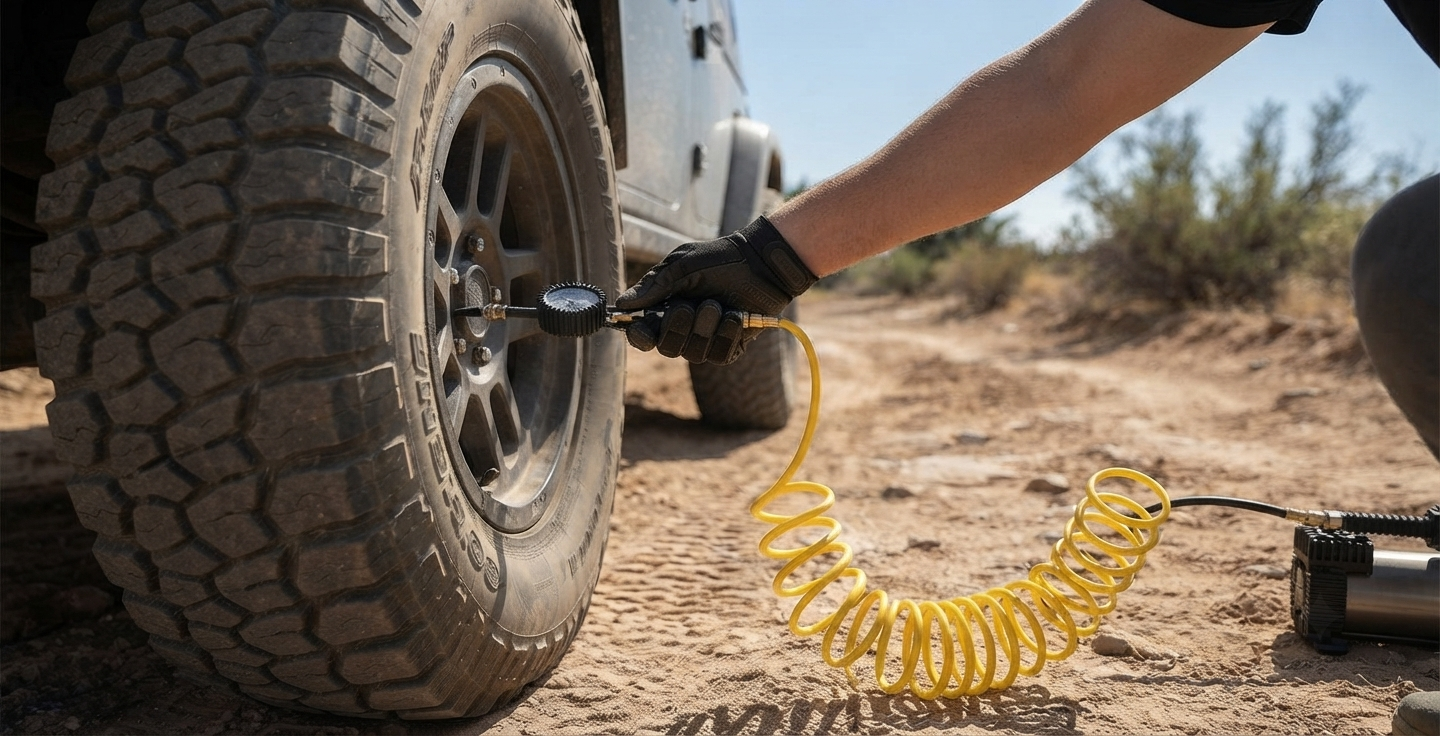 5-IN-1 INLINE INFLATION/DEFLATION COIL HOSES